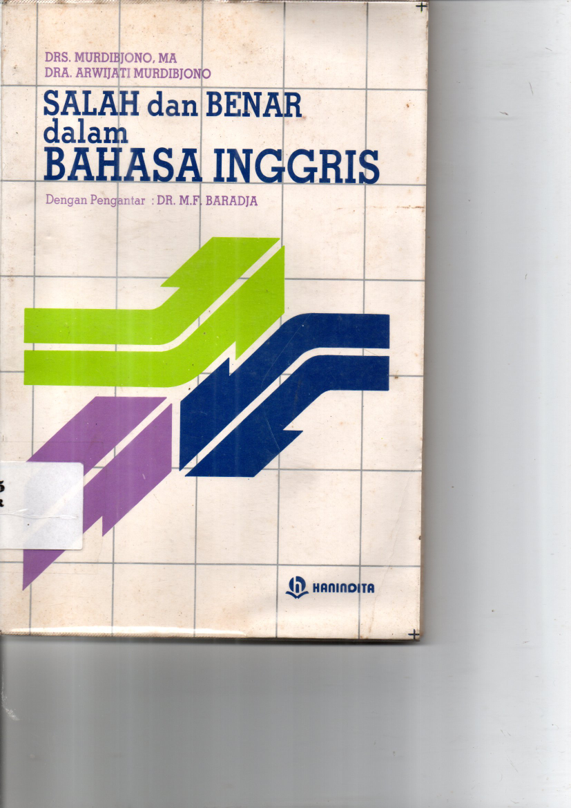 Salah dan Benar dalam Bahasa Inggris