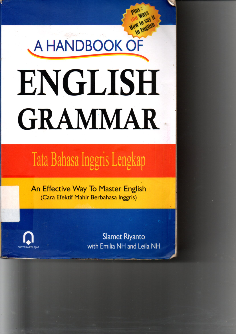A Handbook of English Grammar
