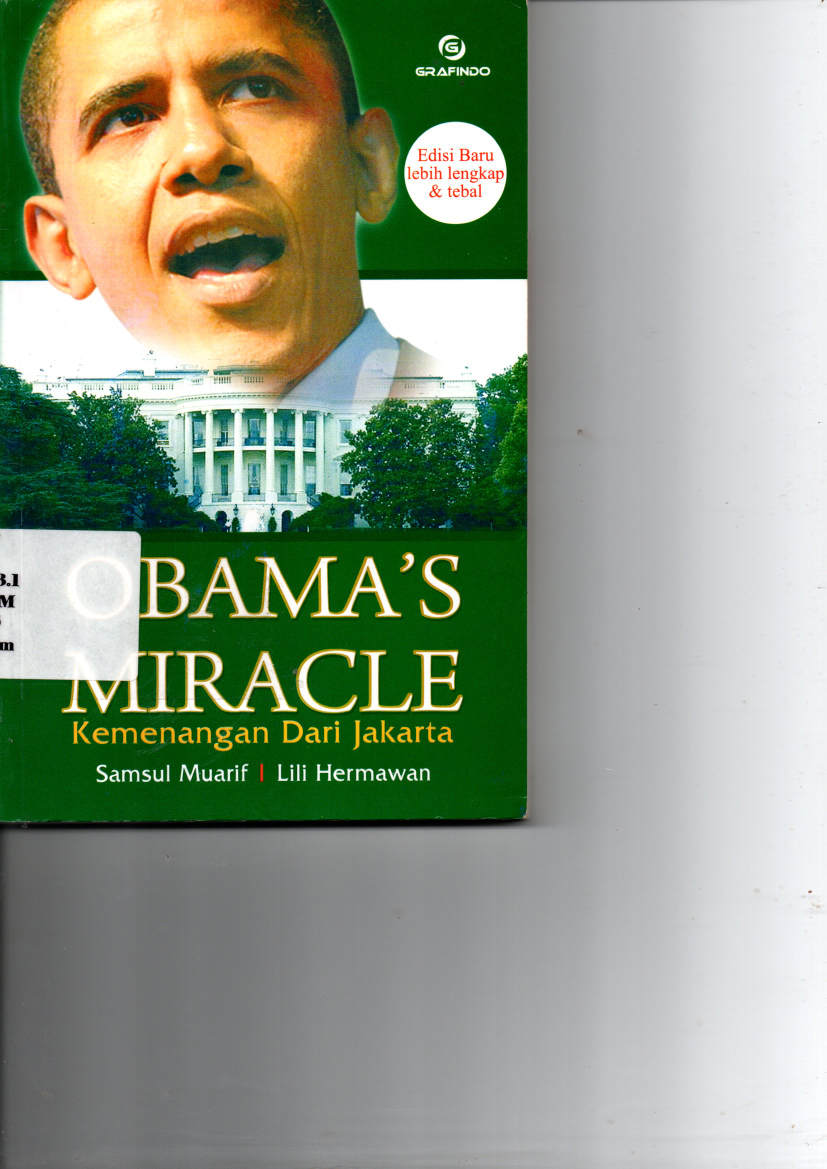 Obama\'s Miracle: Kemenangan dari Jakarta