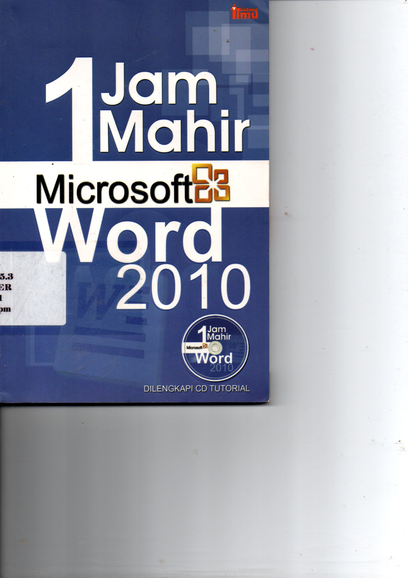 1 Jam Mahir Microsoft Office WORD 2010