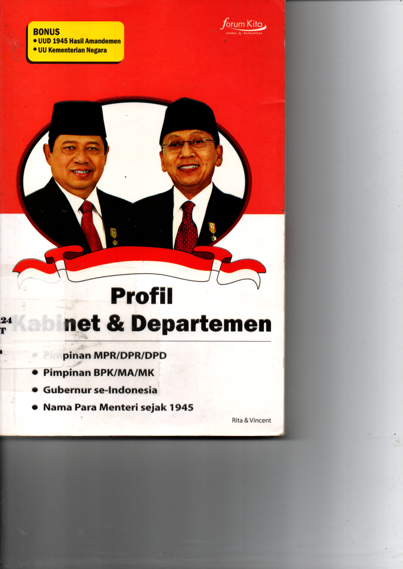 Profil Kabinet &amp; Departemen