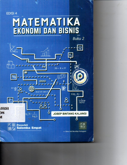 Matematika Ekonomi Dan Bisnis Buku 2 Edisi 4