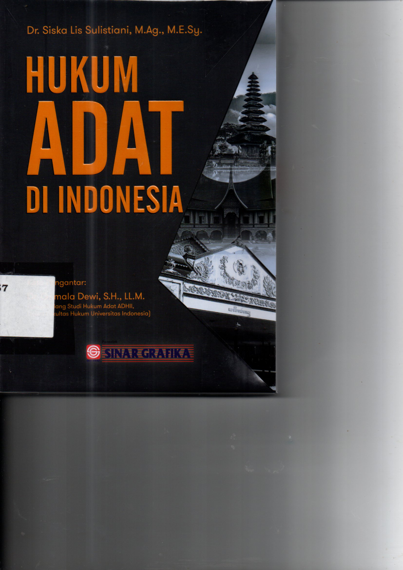 Hukum Adat di Indonesia (Cet.2)