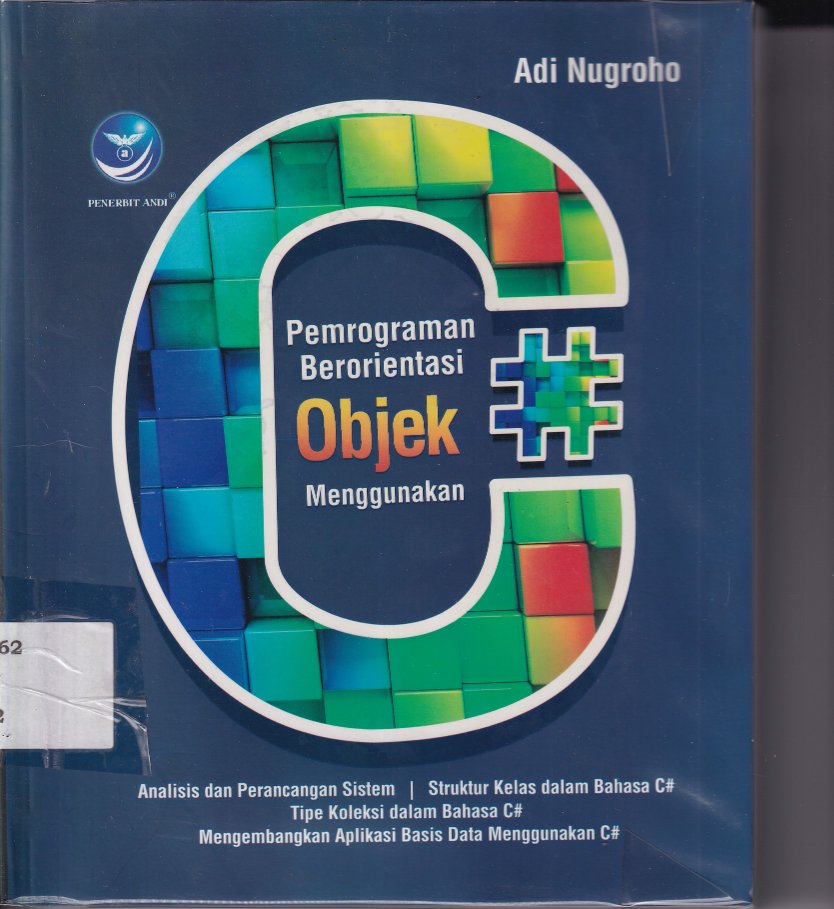 Pemrograman Berorientasi Objek Menggunakan C# (Ed. 1)