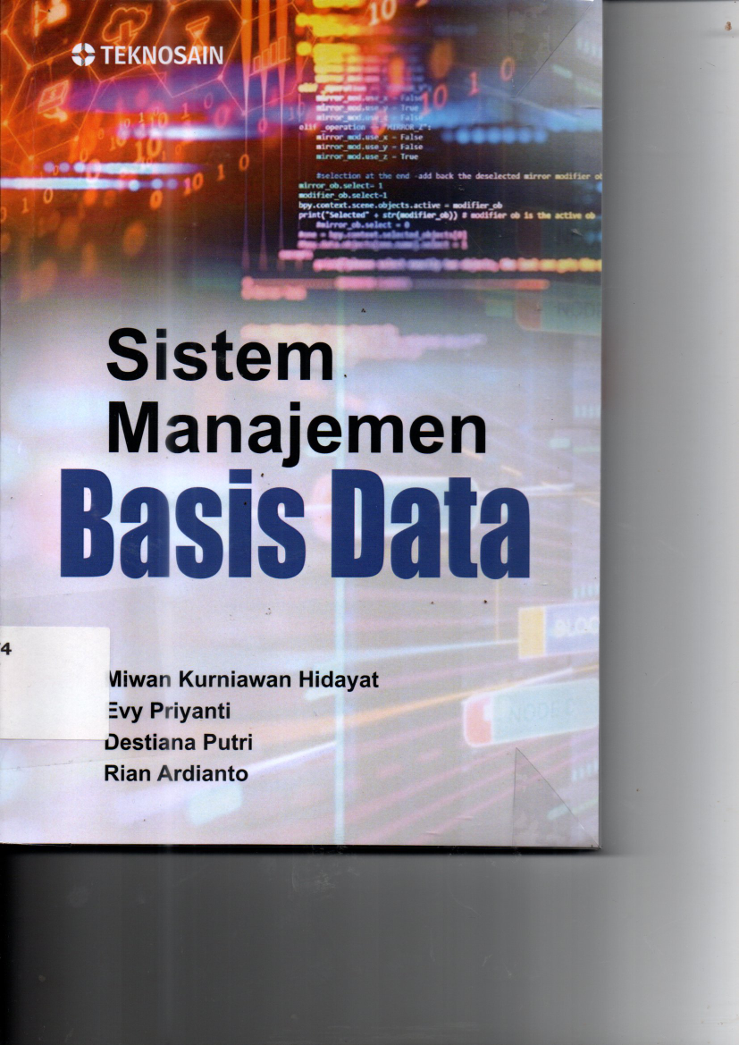 Sistem Manajemen Basis Data (Ed. 1, Cet. 1)