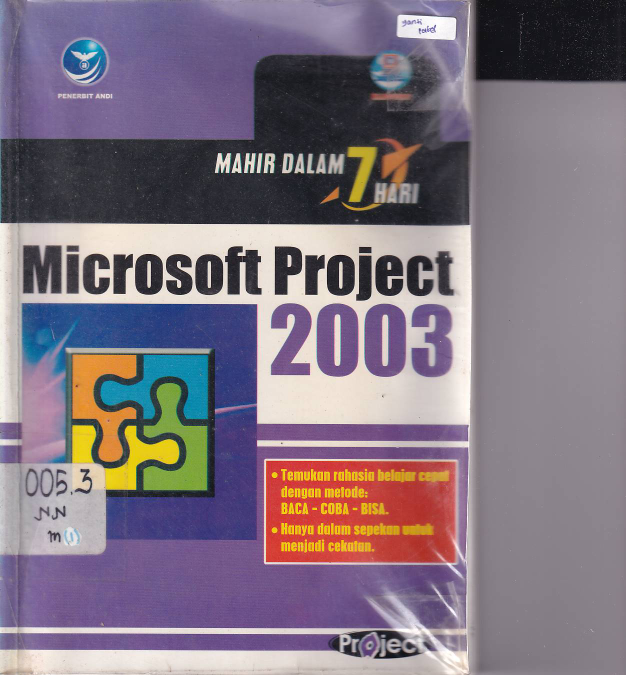 Mahir Dalam 7 Hari: Microsoft Project 2003 (Ed. 1)