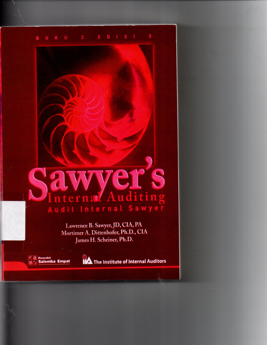 Internal Auditing Audit Internal Sawyer\'s Buku 2 Edisi 5