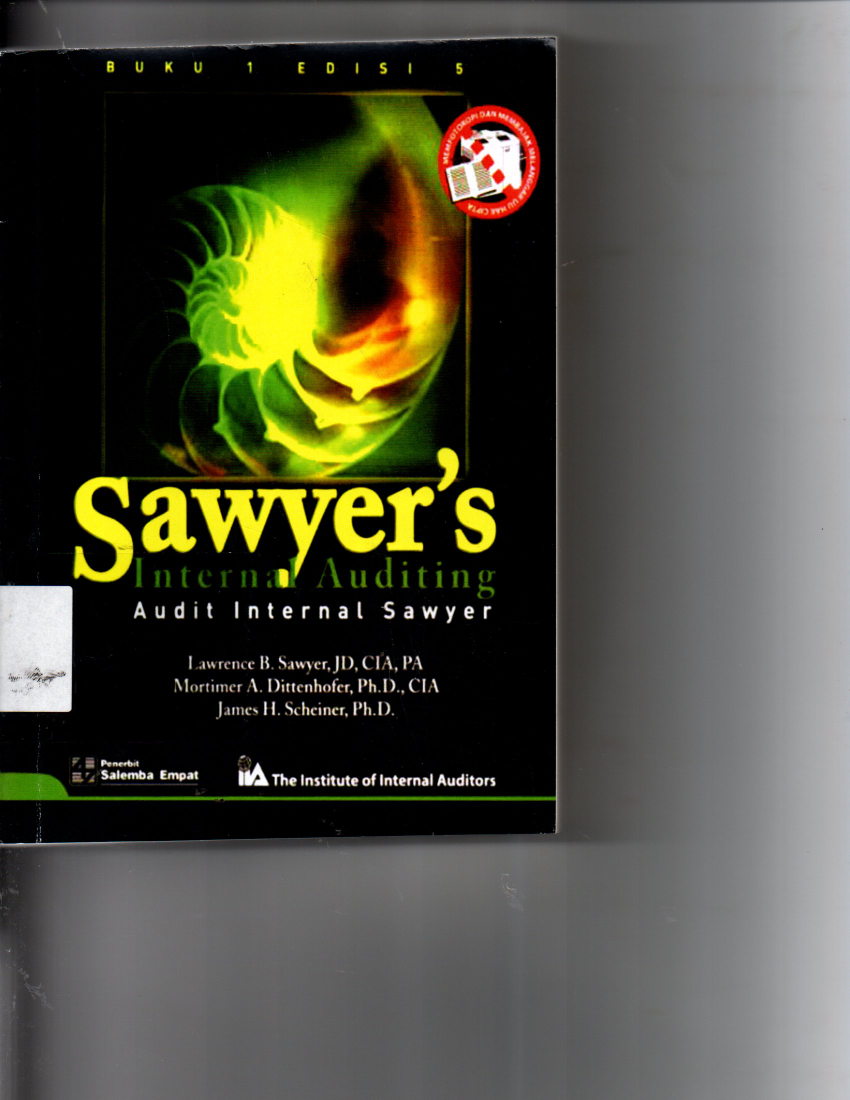 Internal Auditing Audit Internal Sawyer\'s Buku 1 Edisi 5