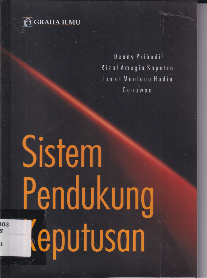 Sistem Pendukung Keputusan (Ed. 1, Cet. 1)