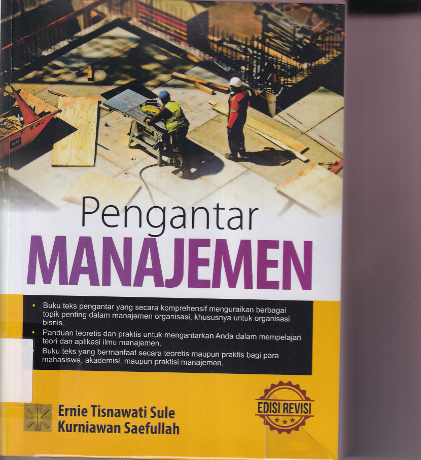 Pengantar Manajemen (Ed. 1, Cet. 12)