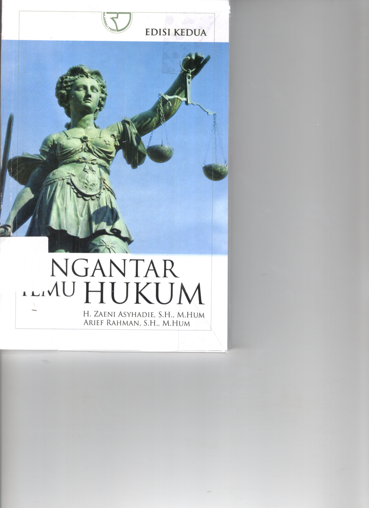 Pengantar Ilmu Hukum (Ed. 2, Cet. 7)