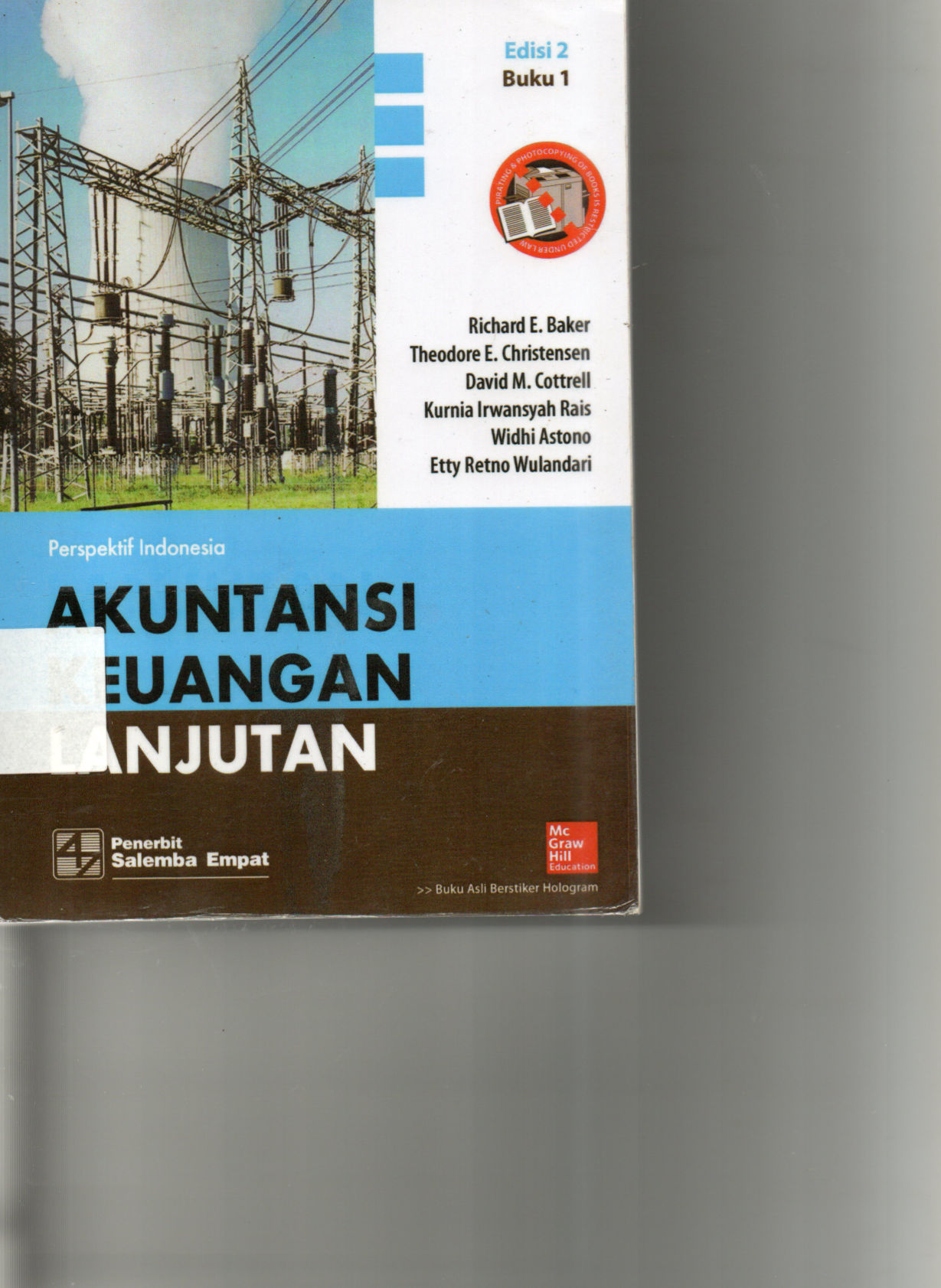 Akuntansi Keuangan Lanjutan Perspektif Indonesia Edisi 2 Buku 1