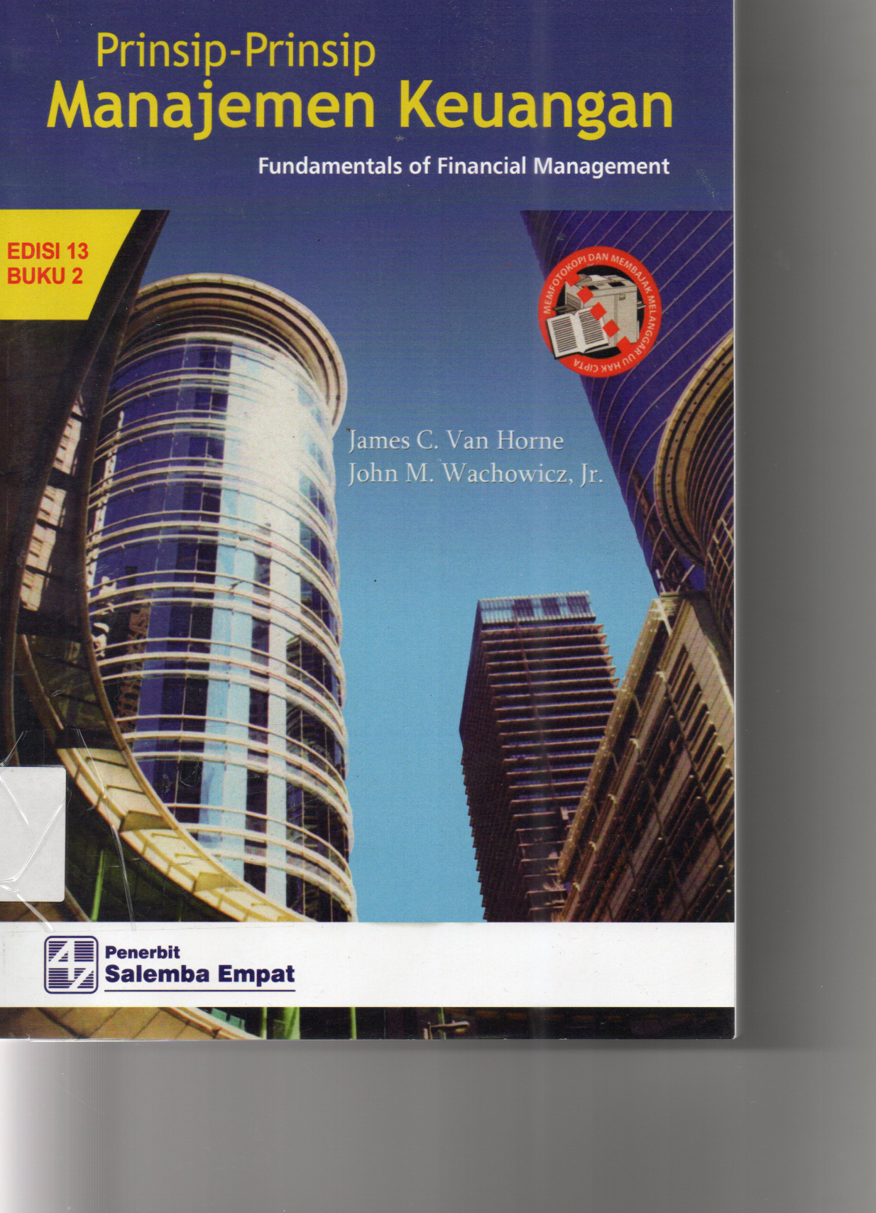 Prinsip - prinsip Manajemen Keuangan Fundamentals Of Financial Management Edisi 13 Buku 2