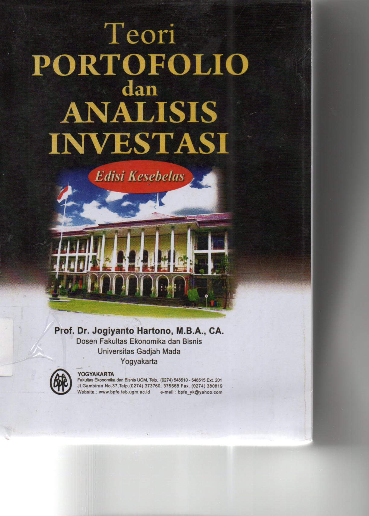 Teori Portofolio dan Analisis Investasi Edisi kesebelas
