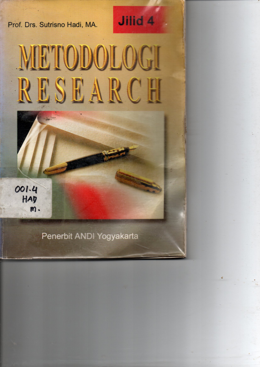Metodologi Research jilid 4