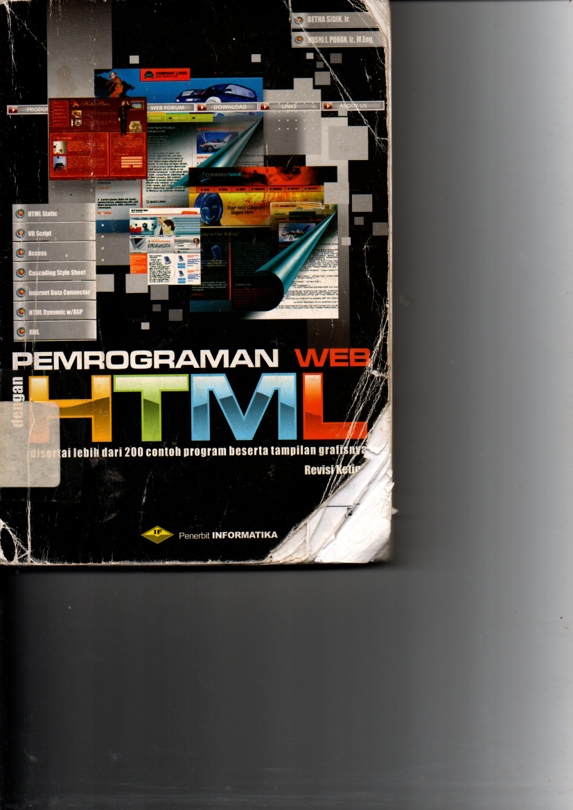 Pemrograman Web dengan  HTML