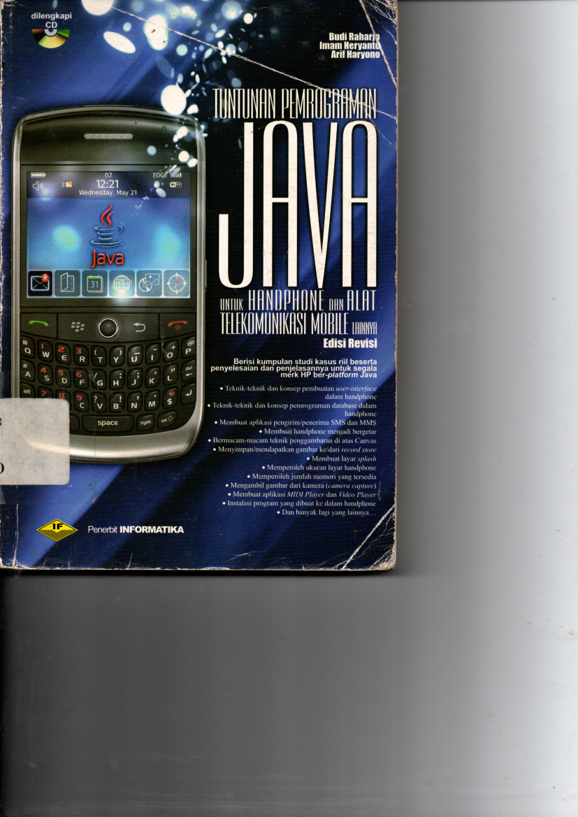 Tuntunan Pemrograman Java Untuk Handphone dan Alat Telekomunikasi Mobile Lainnya