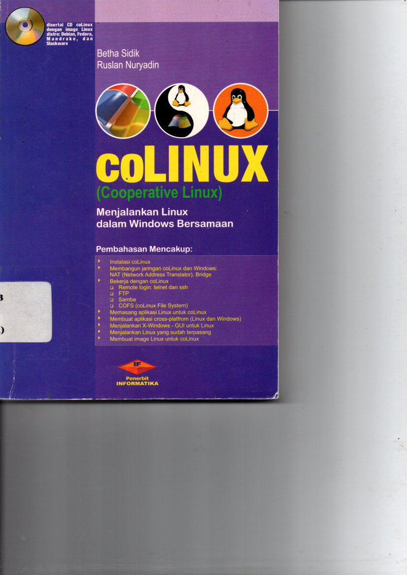 coLINUX (Cooperative Linux): Menjalankan Linux dalam Windows Bersamaan