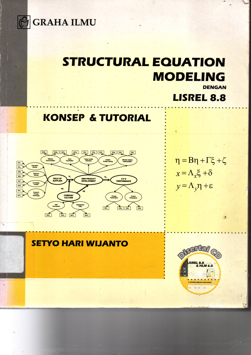 Structural Equetion Modeling dengan Lisrel 8.8 + CD