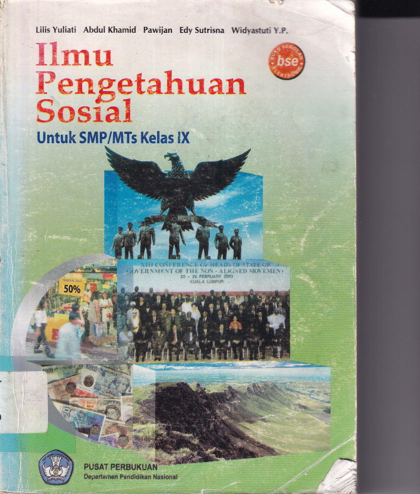 Ilmu Pengetahuan Sosial untuk SMP dan MTS Kelas IX