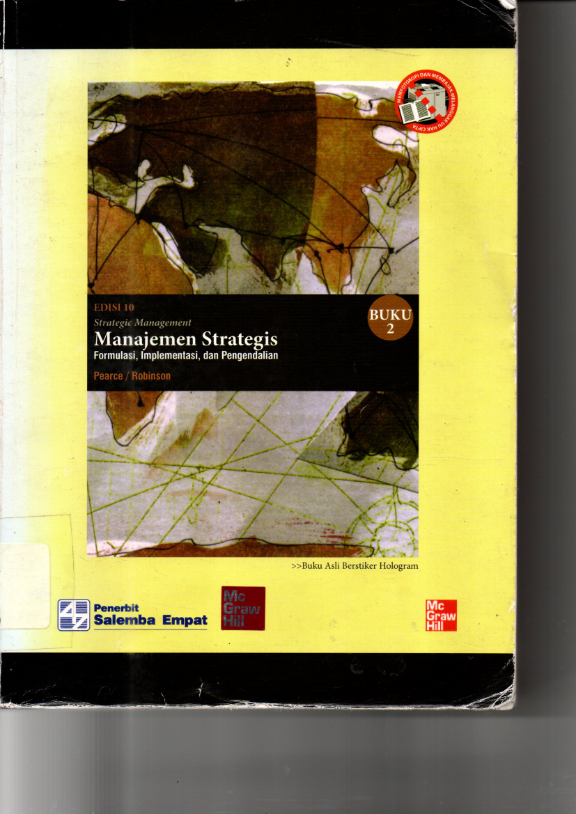 Manajemen Strategis: Formulasi, Implementasi, dan Pengendalian (Ed. 10, Buku 2)