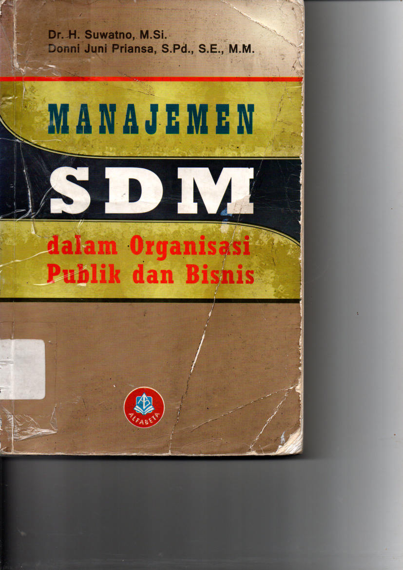 Manajemen SDM dalam Organisasi Publik dan Bisnis (Cet. 2)