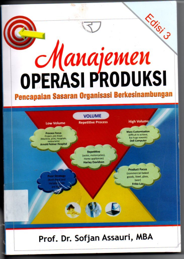 Manajemen Operasi Produksi Pencapaian Sasaran Organisasi Berkesinambungan Edisi 3